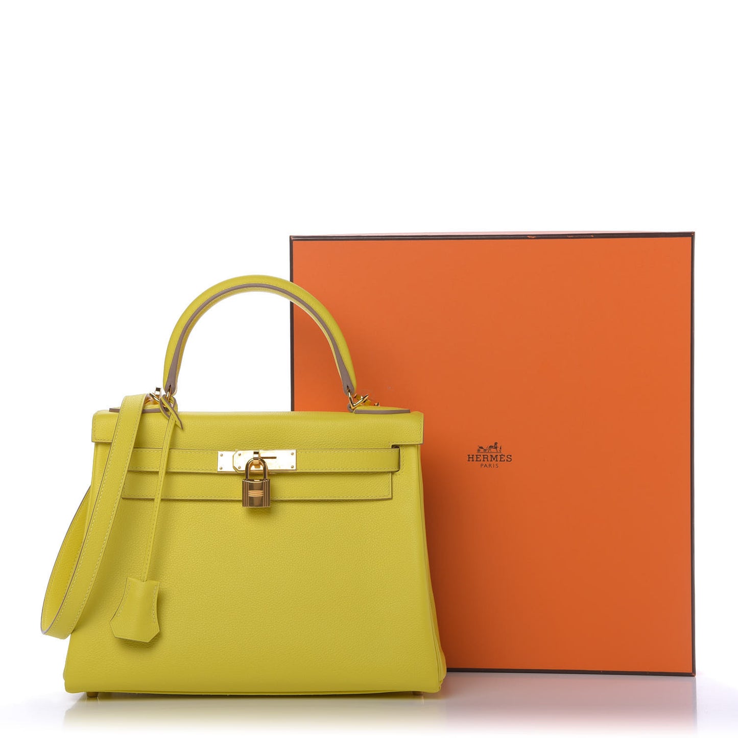 Evercolor Kelly Retourne 28 Lime