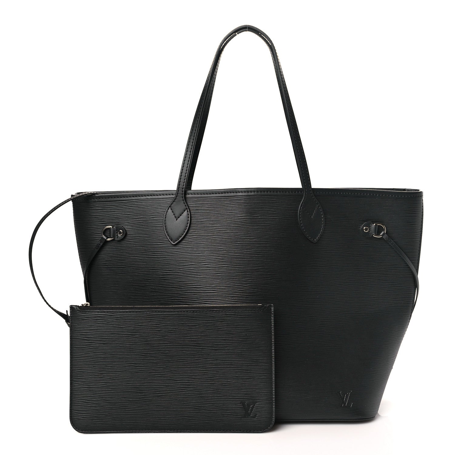 Louis Vuitton Epi Neverfull MM Black 1 of 9