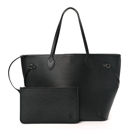 Louis Vuitton Epi Neverfull MM Black 1 of 9