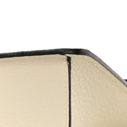 Gucci Textured Calfskin Bee Star Print Small Sylvie Shoulder Bag Mystic White 13 of 17