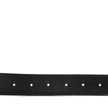 Hermes Swift Togo 32mm H Belt 100 Black Chocolate 4 of 6