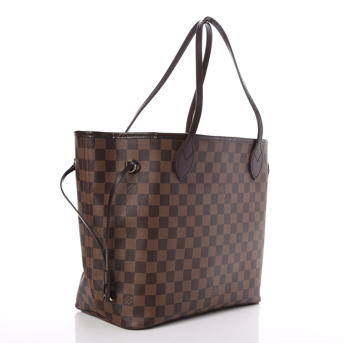 Damier Ebene Neo Neverfull MM Rose Ballerine