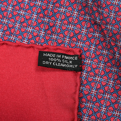 Hermes Silk Pocket Square Scarf 3 of 4