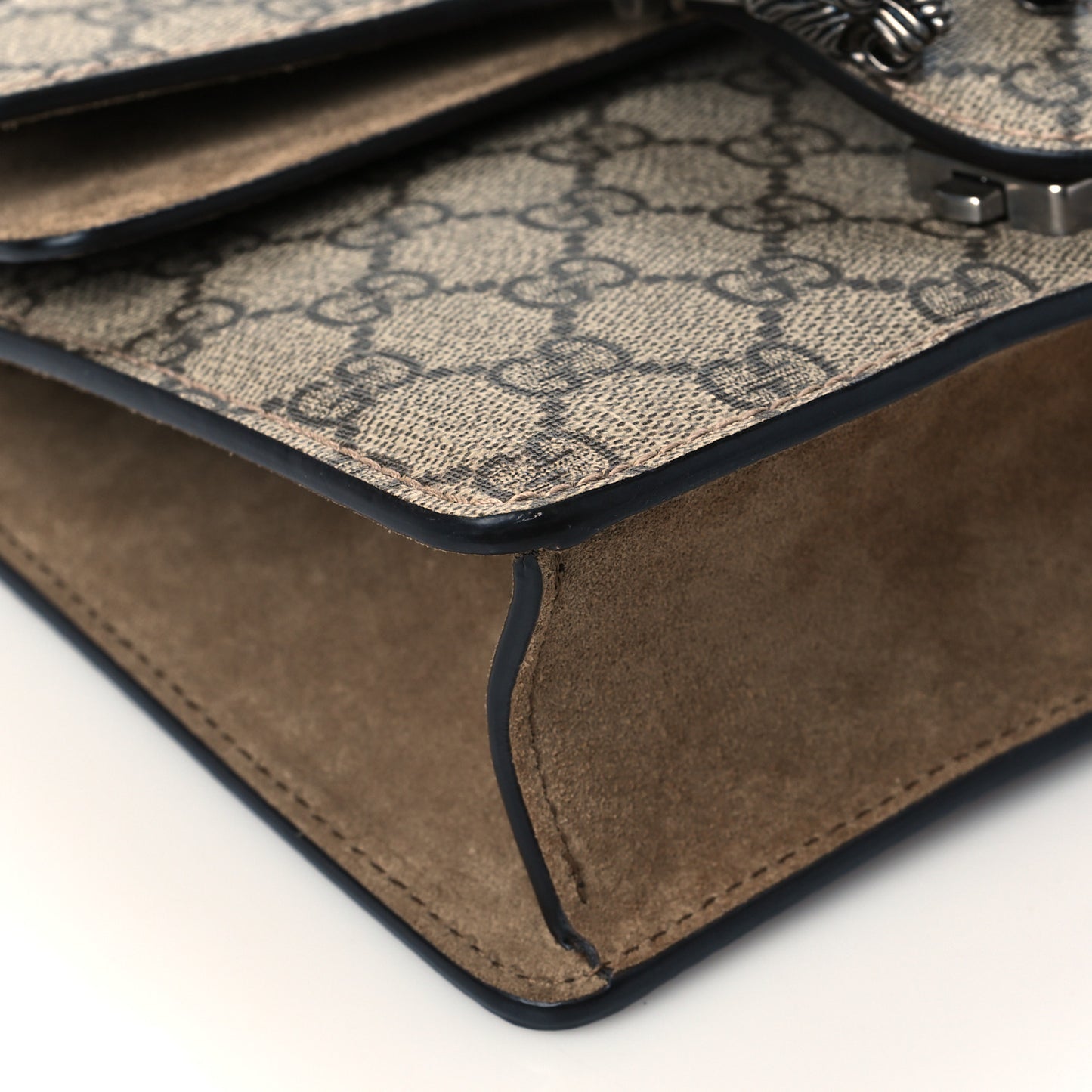 GG Supreme Monogram Mini Dionysus Shoulder Bag Taupe