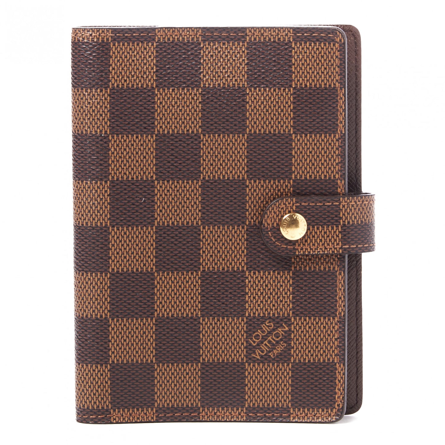 Damier Ebene Small Ring Agenda Cover