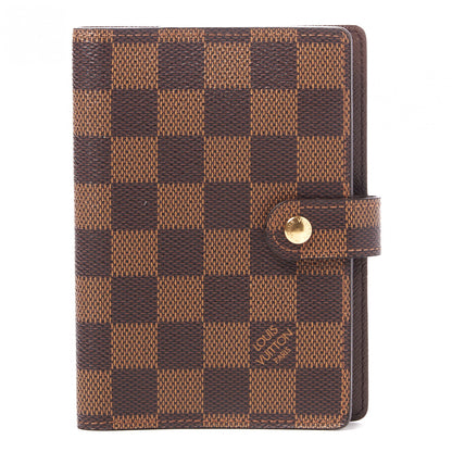 Louis Vuitton Damier Ebene Small Ring Agenda Cover 1 of 8