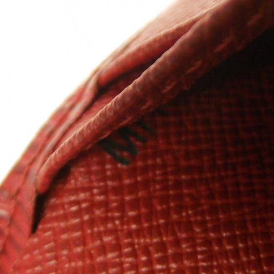 Louis Vuitton Epi French Purse Wallet Red 8 of 9