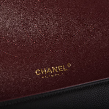Chanel Caviar Quilted Jumbo Double Flap Black 5 of 8