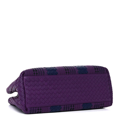 Bottega Veneta Nappa Intrecciato Medium Tote Purple 4 of 16
