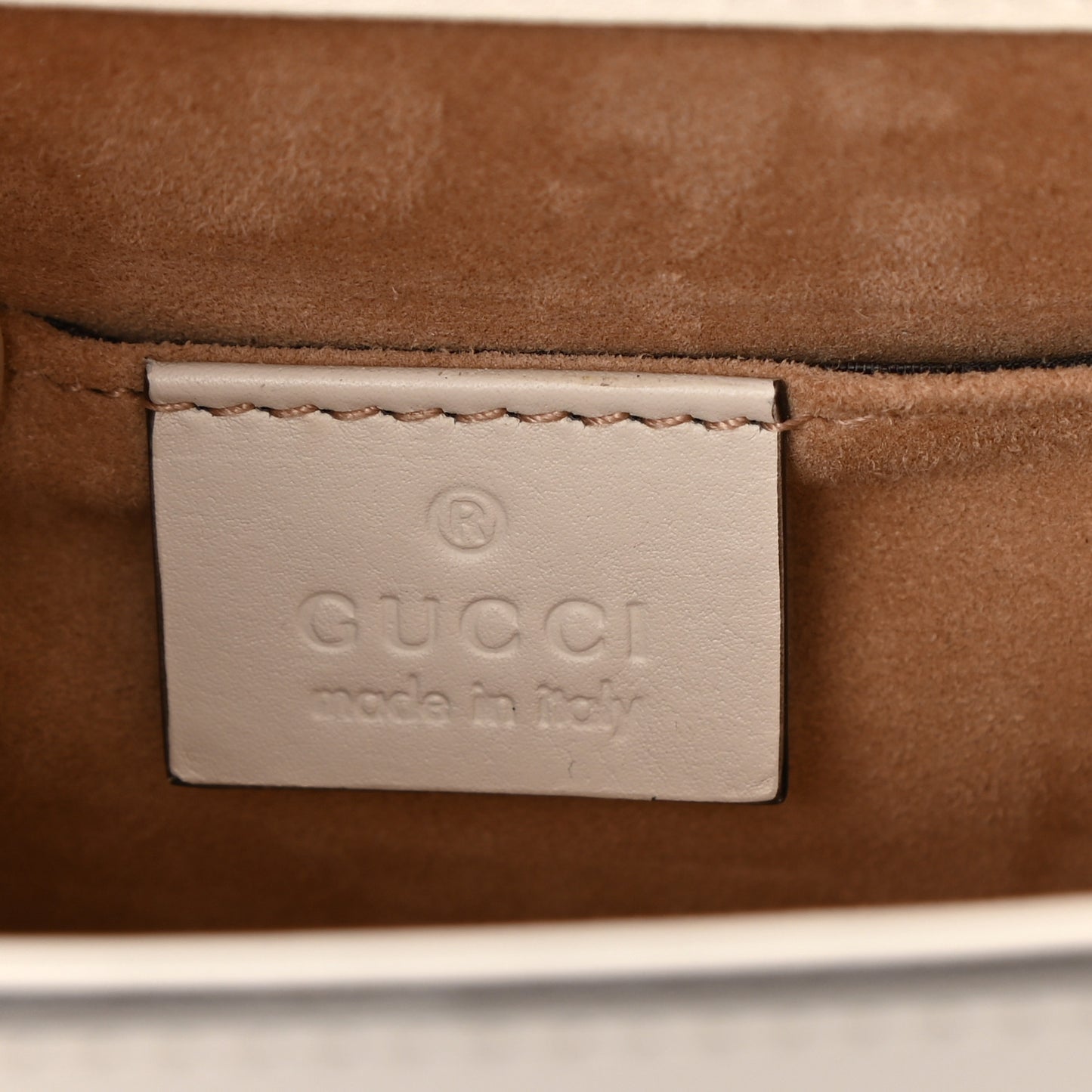 Calfskin Mini Sylvie Top Handle Bag White