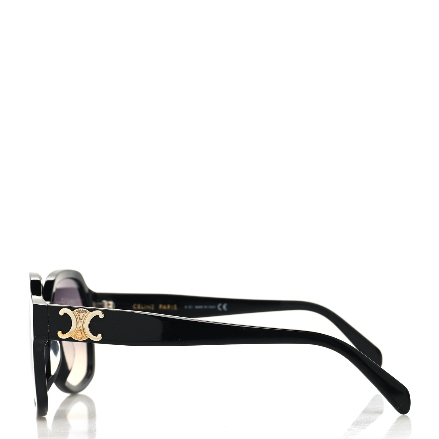 Celine Acetate Triomphe Sunglasses CL40189F Black 3 of 7