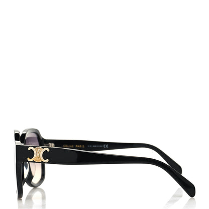 Celine Acetate Triomphe Sunglasses CL40189F Black 3 of 7
