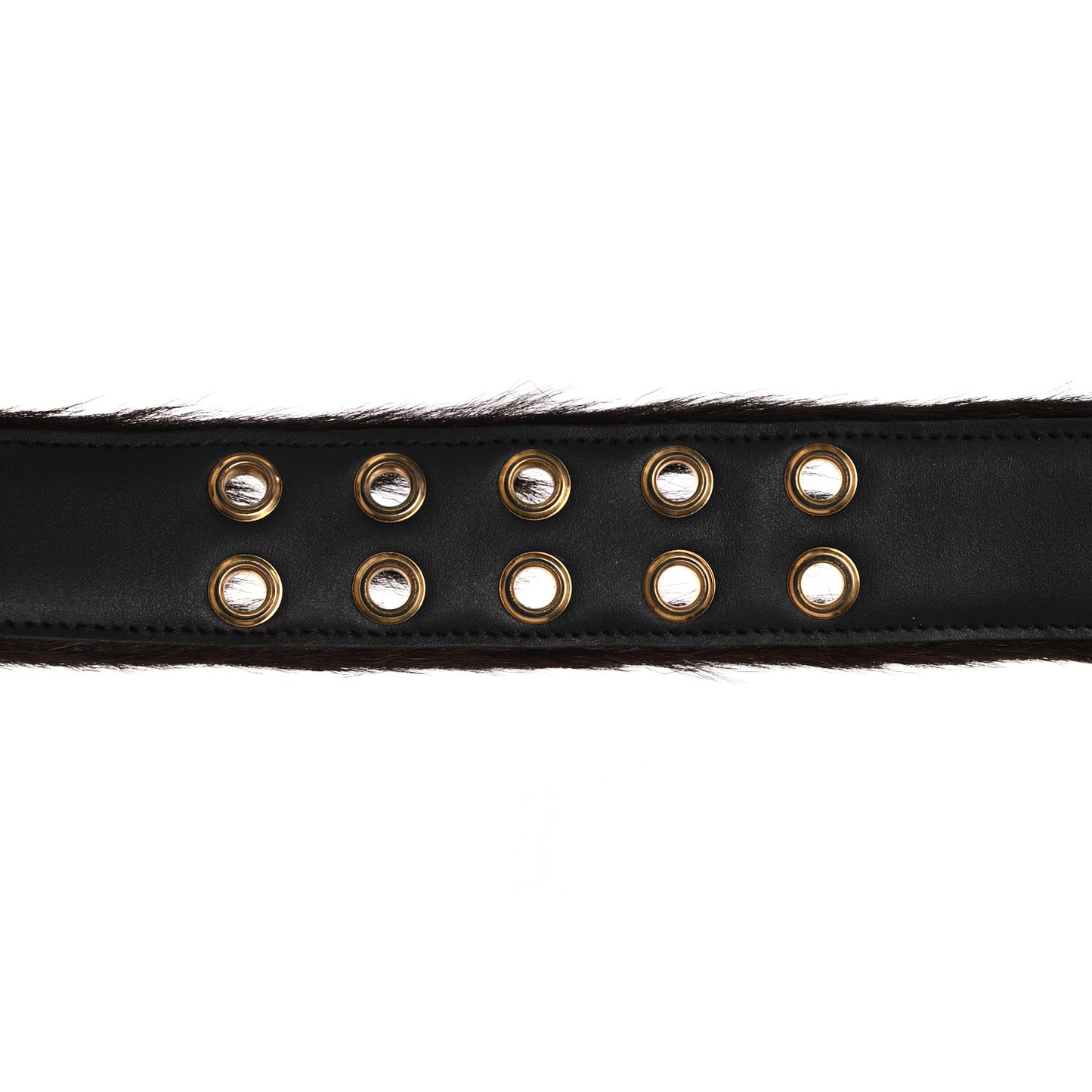 Cavallino Calf Hair Belt 90 36 Cacao