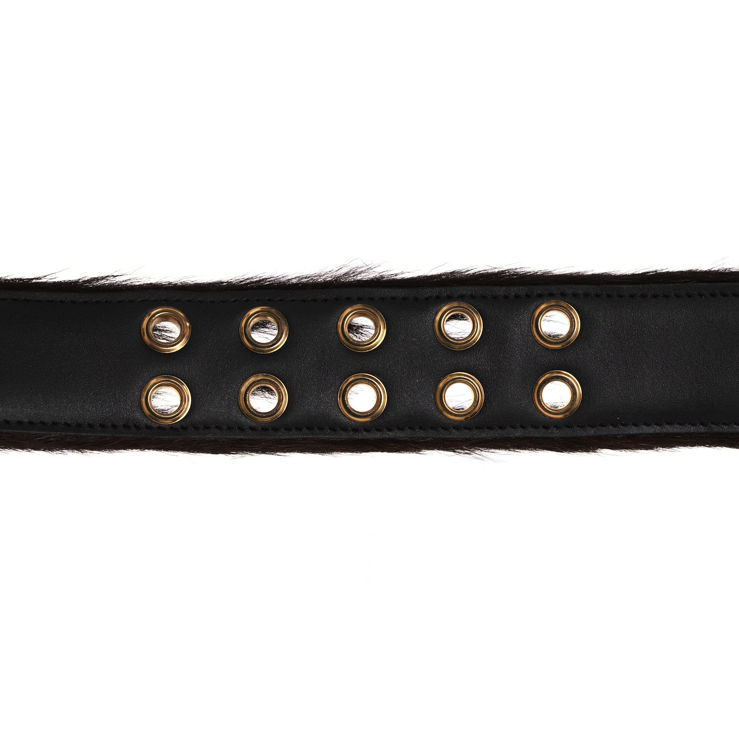Prada Cavallino Calf Hair Belt 90 36 Cacao 4 of 8