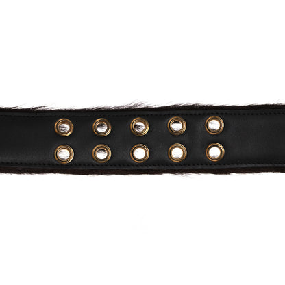 Prada Cavallino Calf Hair Belt 90 36 Cacao 4 of 8
