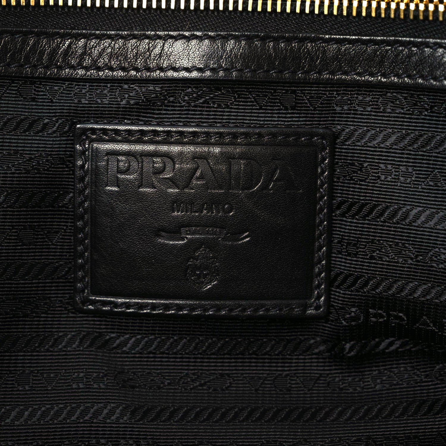 Prada Tessuto Nylon Quilted Tote Nero Black 5 of 17