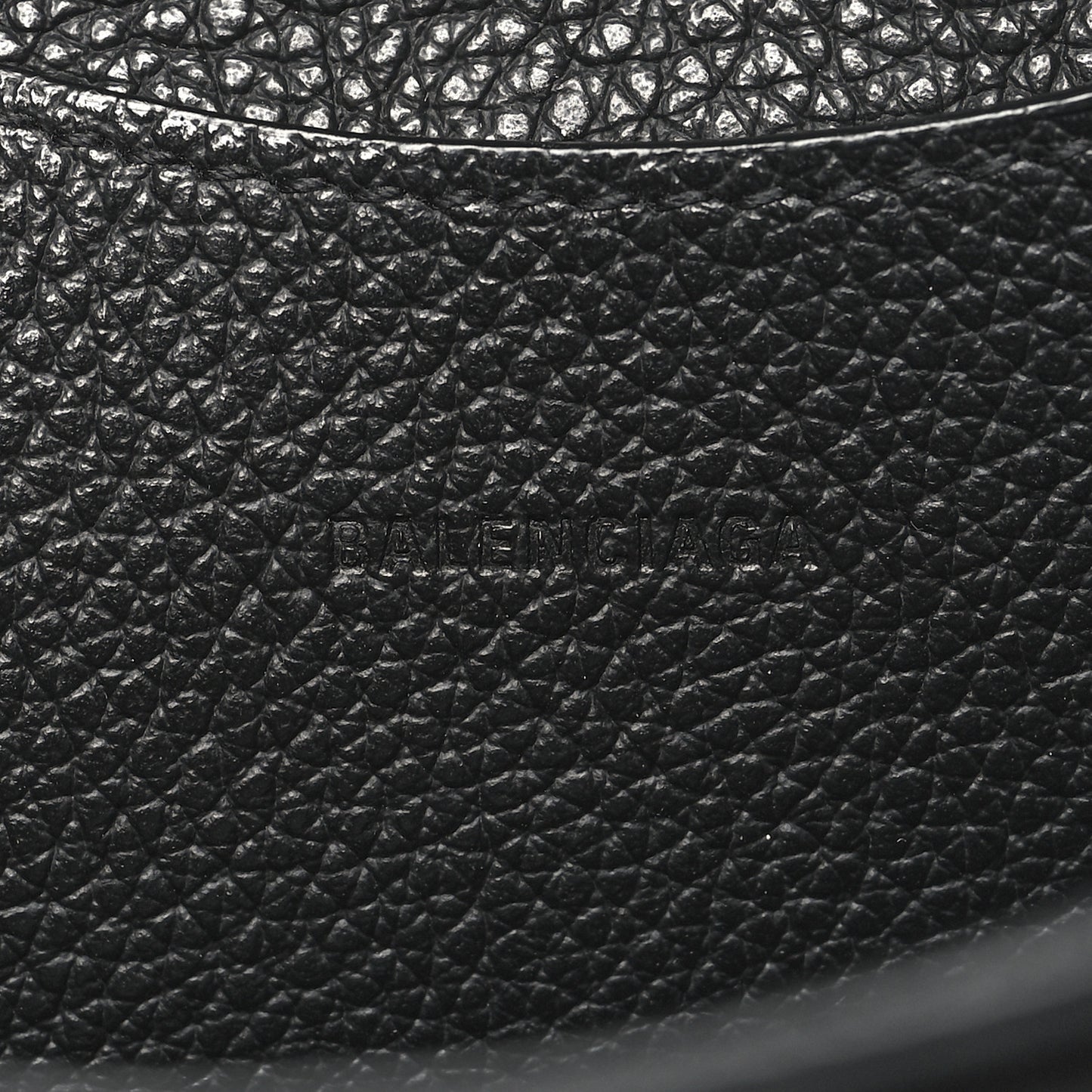 Grained Calfskin Neo Classic Black Hardware Mini City Black