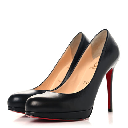 Christian Louboutin Kid New Simple 120 Pumps 37.5 Black 4 of 9
