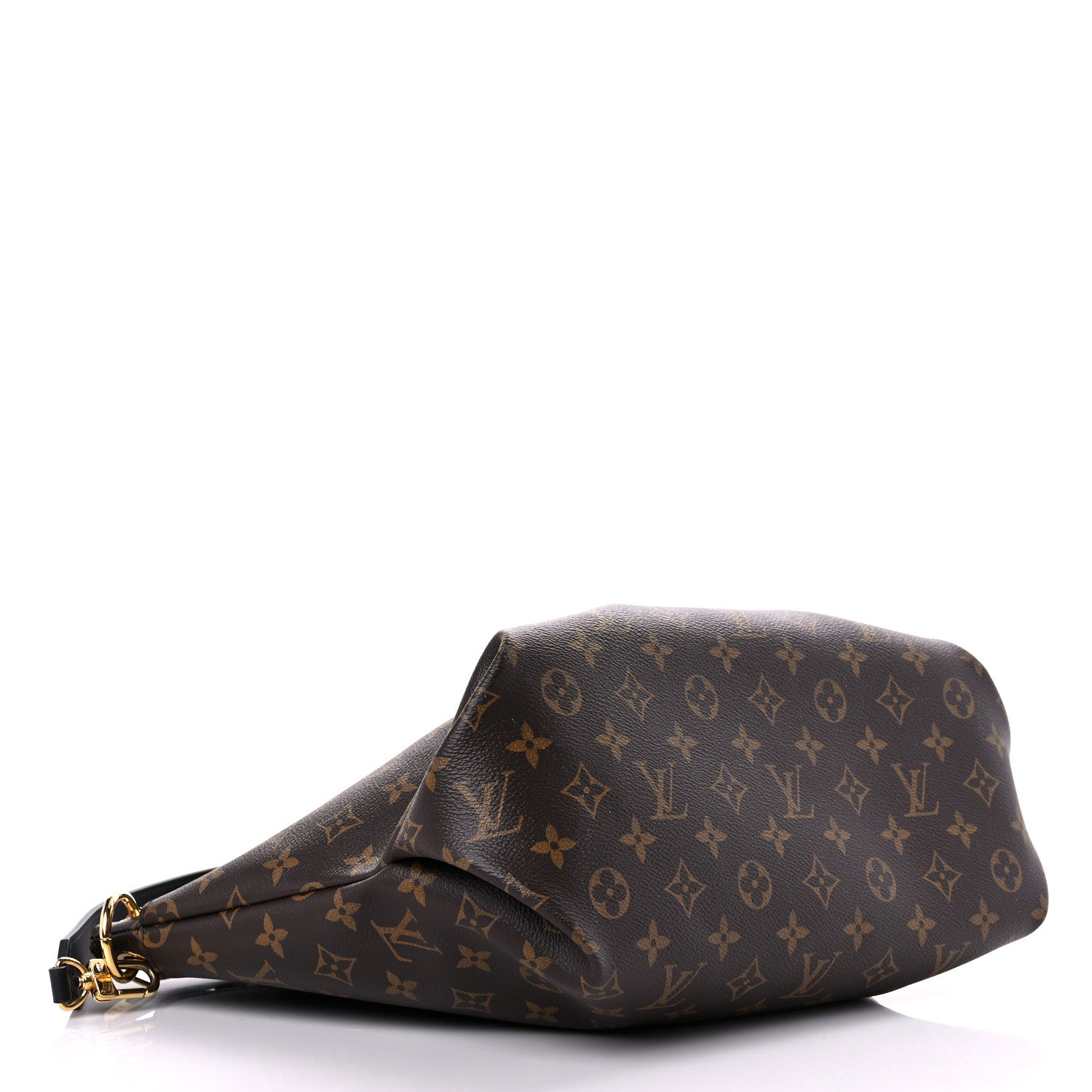 Louis Vuitton Monogram Flower Zipped Tote MM Black 4 of 12