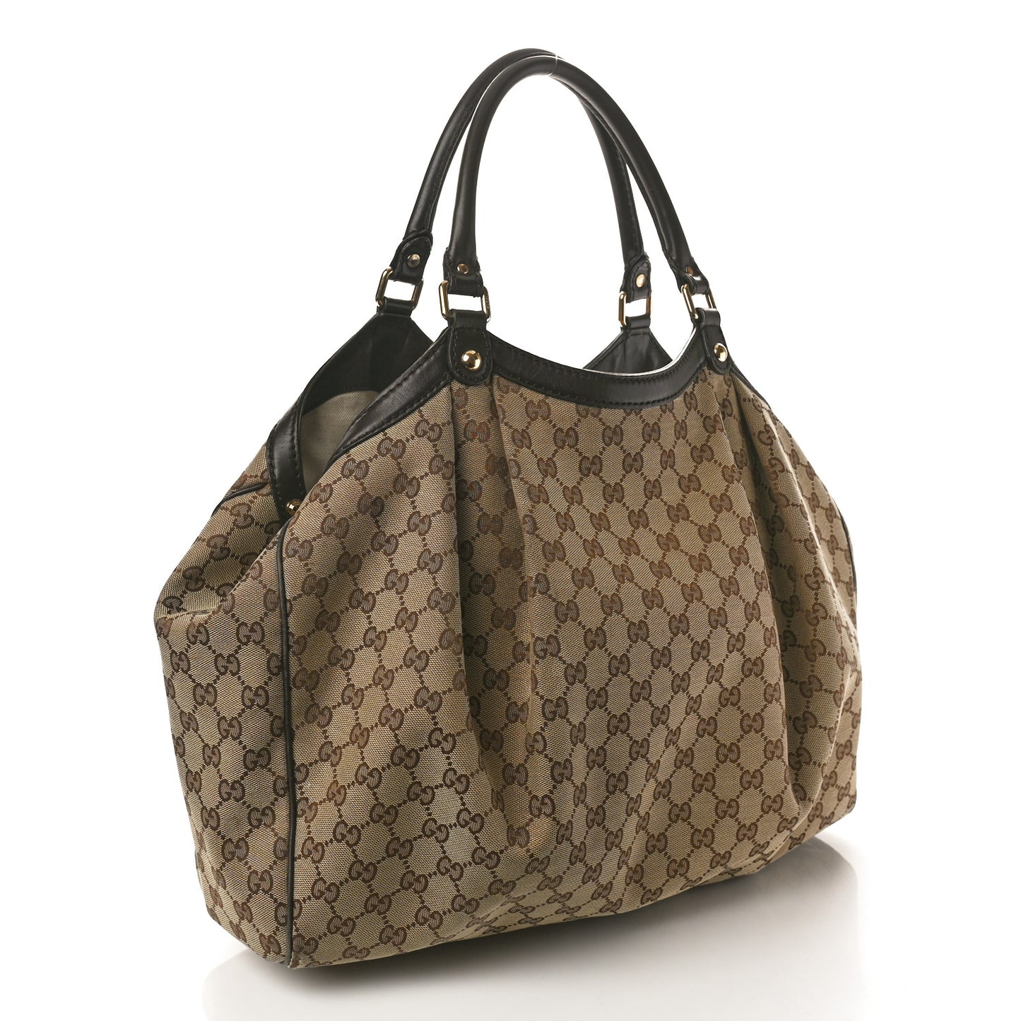 Monogram Large Sukey Tote Dark Brown