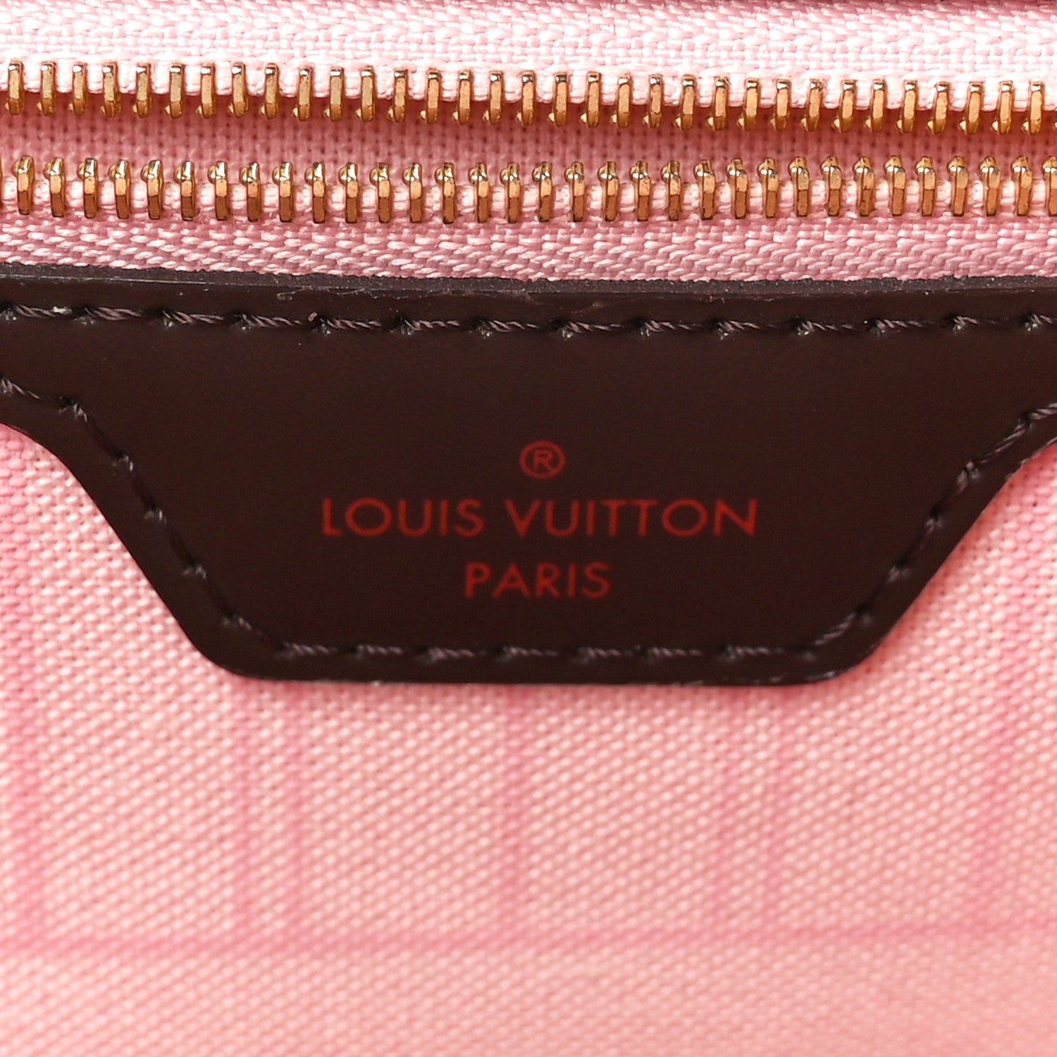 Louis Vuitton Damier Ebene Neo Neverfull MM Rose Ballerine 9 of 16