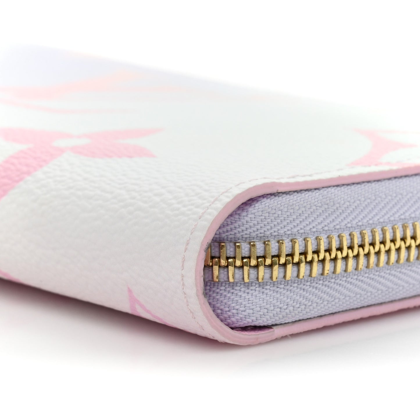 Monogram Giant Spring In The City Zippy Wallet Sunrise Pastel