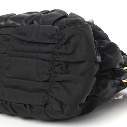 Prada Tessuto Nylon Gaufre Tote Black 11 of 14