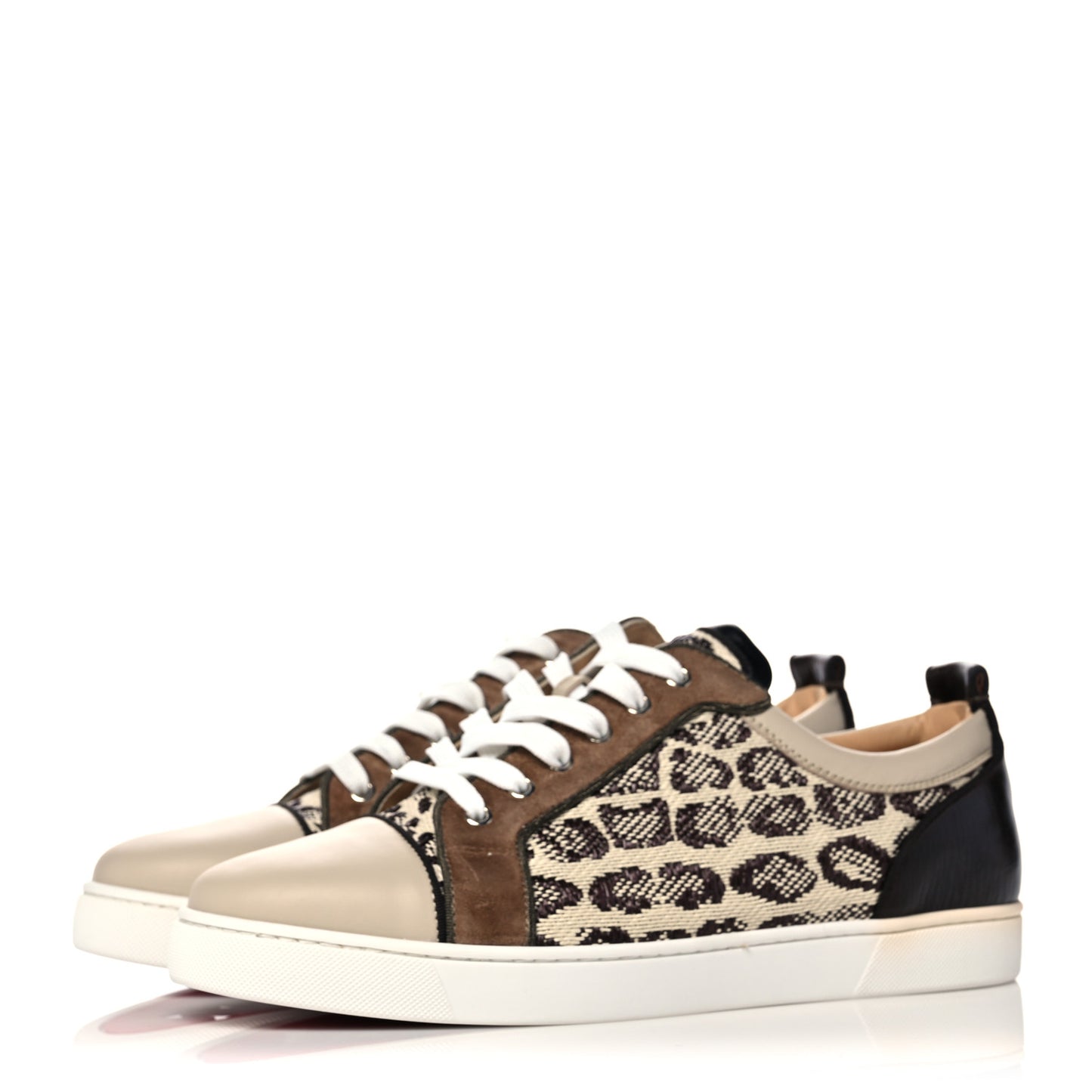 Calfskin Mens Junior Orlato Flat Sneakers 44.5 Version Multi