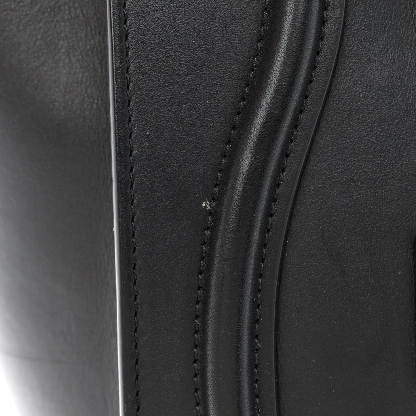 Smooth Calfskin Micro Luggage Black