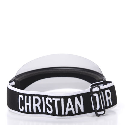 Christian Dior Mirrored DiorClub1 Sun Visor Black 4 of 6