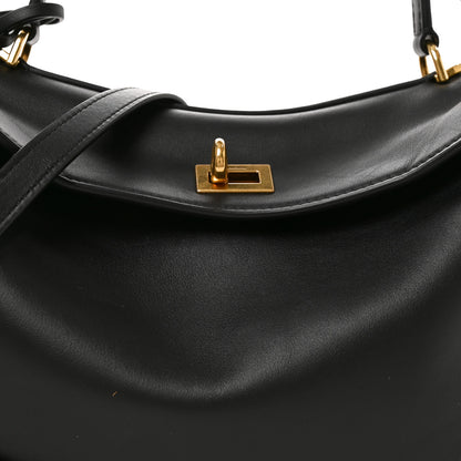 Balenciaga Natural Smooth Calfskin Medium Rodeo Top Handle Handbag Black 8 of 10