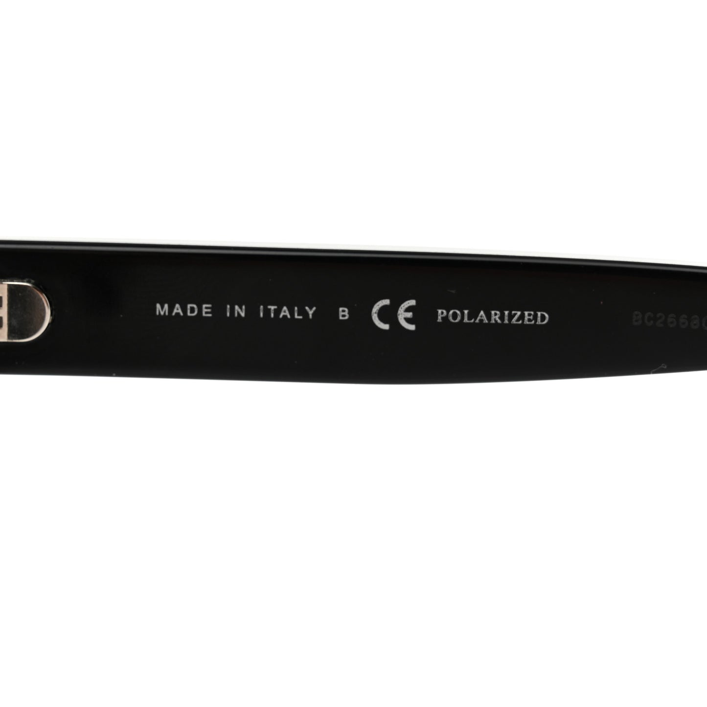 Acetate Polarized Square Sunglasses 5417 Black