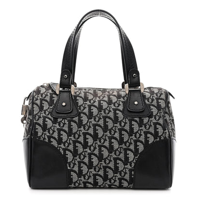 Christian Dior Monogram Boston Black 1 of 11