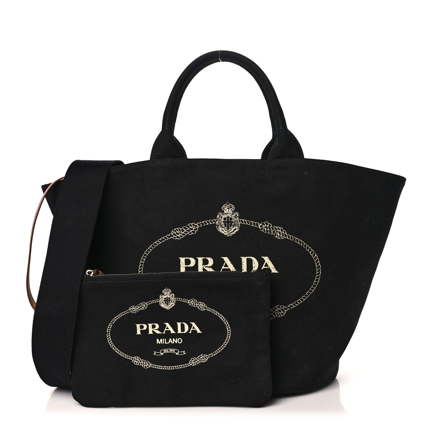 Canapa Small Shopping Tote Black