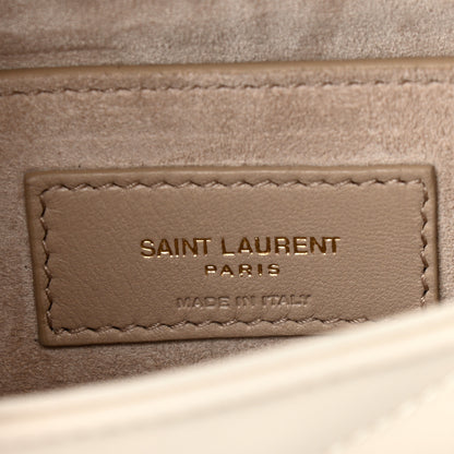 Saint Laurent Lambskin Quilted Le 57 Diamond Shoulder Bag Crema Soft 6 of 10