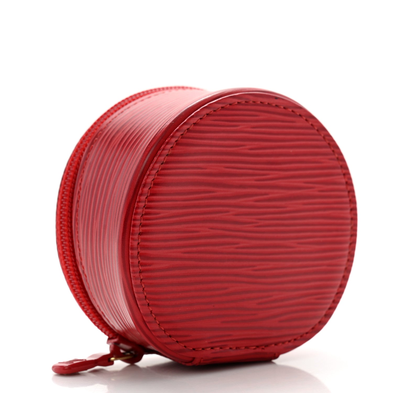 Louis Vuitton Epi Ecrin Bijoux 10cm Jewelry Box Case Red 4 of 9