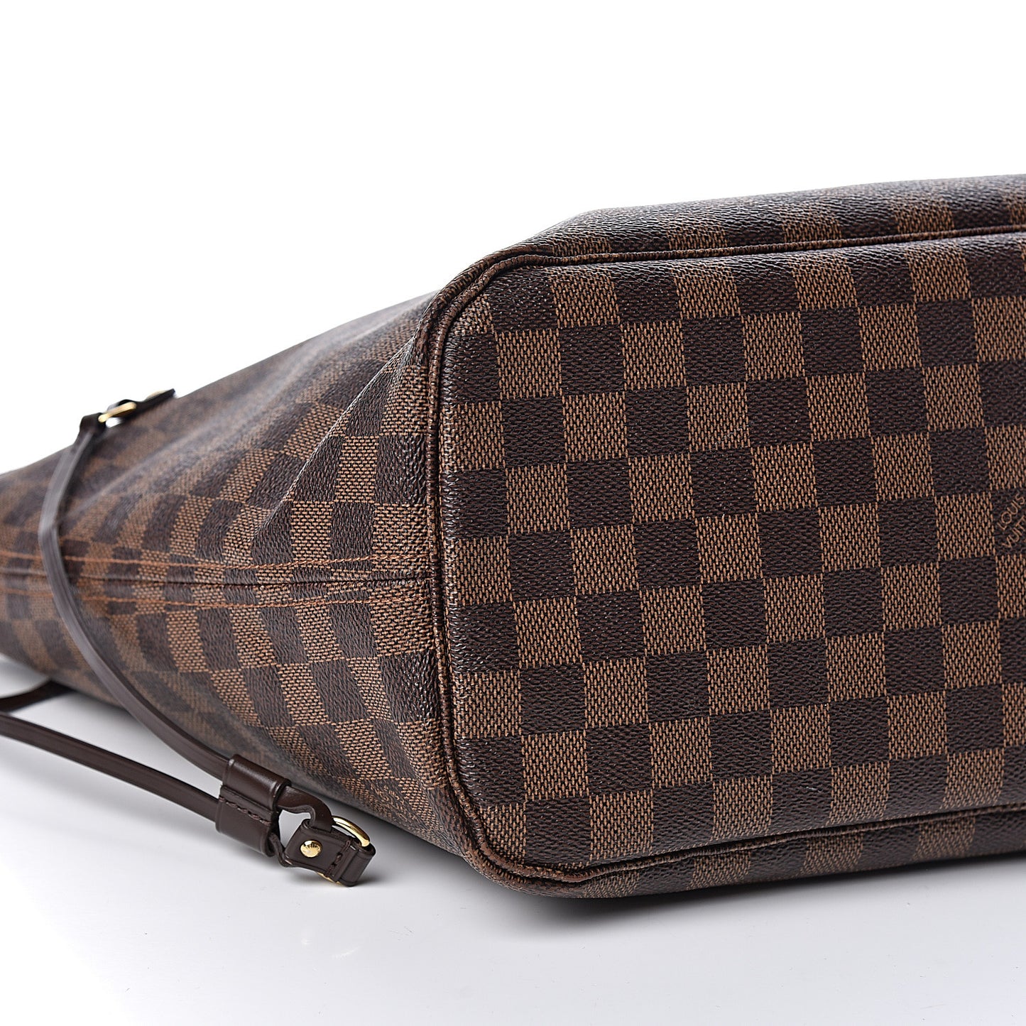 Damier Ebene Neo Neverfull MM Rose Ballerine
