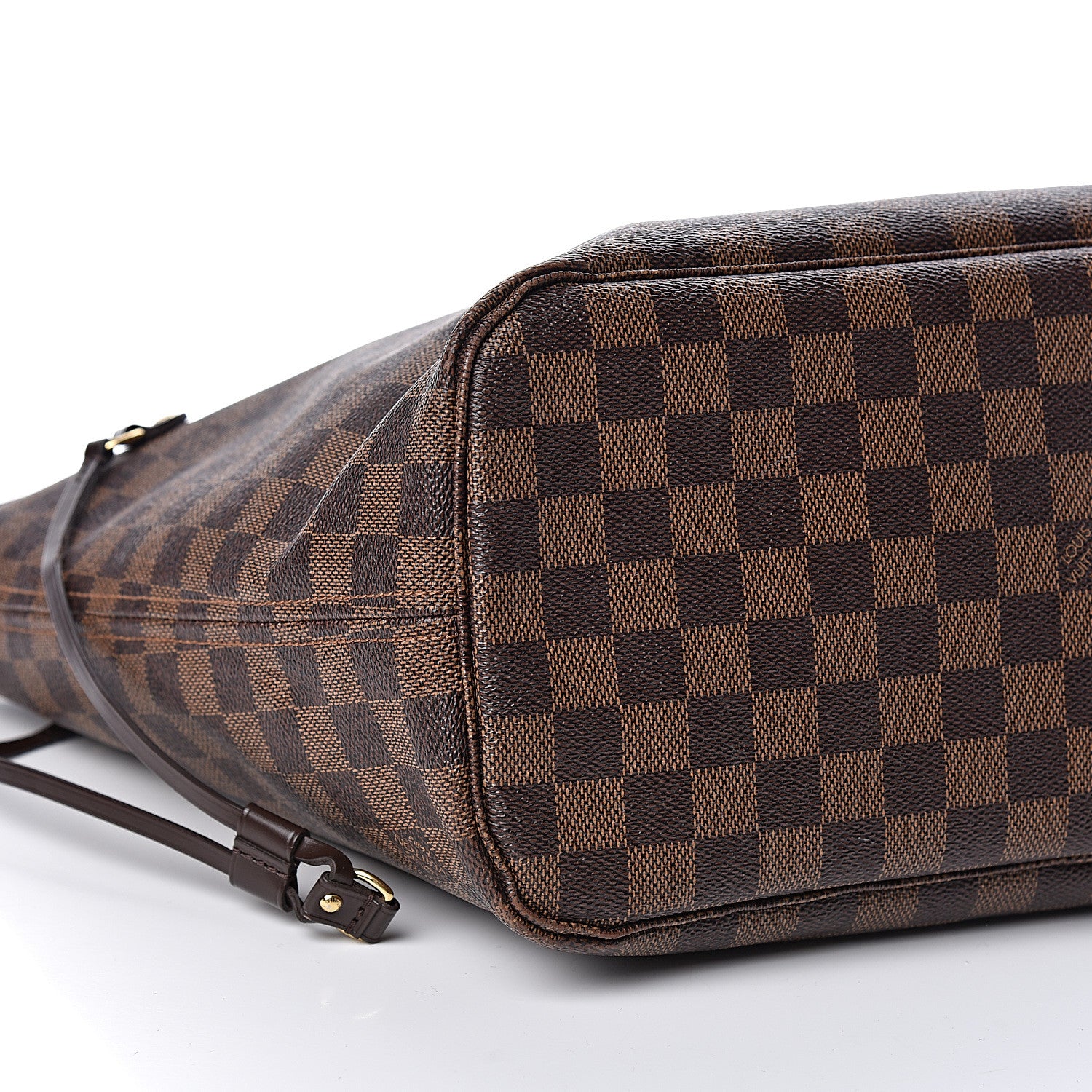 Louis Vuitton Damier Ebene Neo Neverfull MM Rose Ballerine 11 of 13