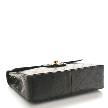 Chanel Lambskin Quilted XL Jumbo Single Flap Black 4 of 10