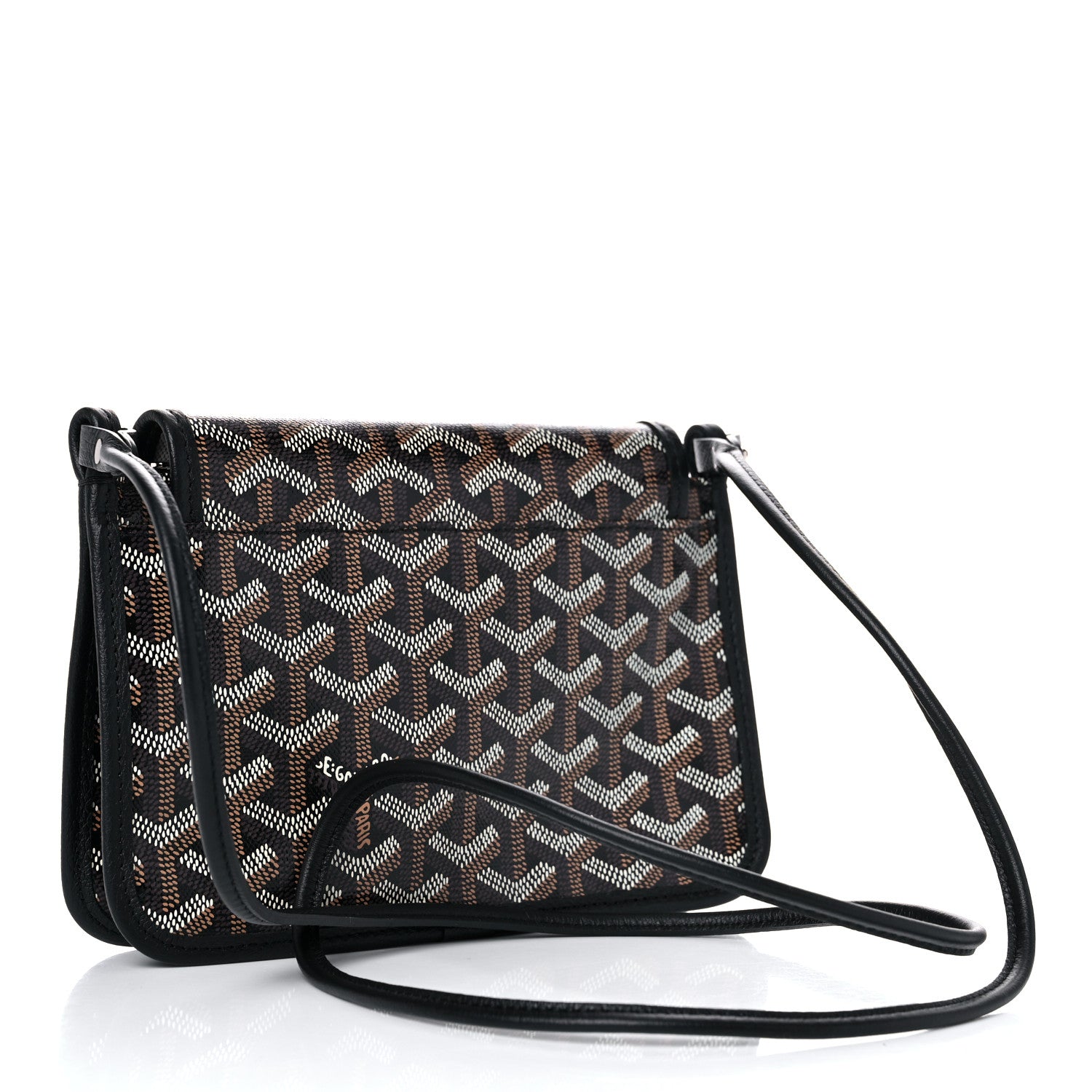 Goyard Goyardine Plumet Wallet Clutch Black 3 of 8