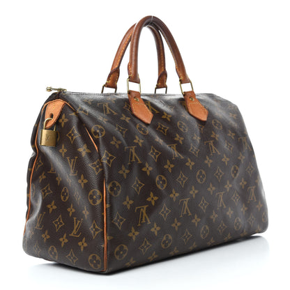 Louis Vuitton Monogram Speedy 35 3 of 19