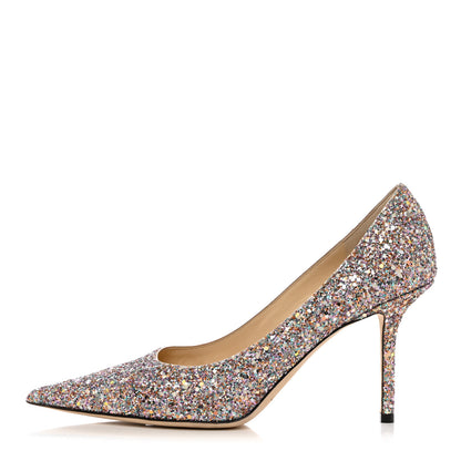 Jimmy Choo Glitter Fabric Love 85 Pumps 41 Mochi 1 of 8