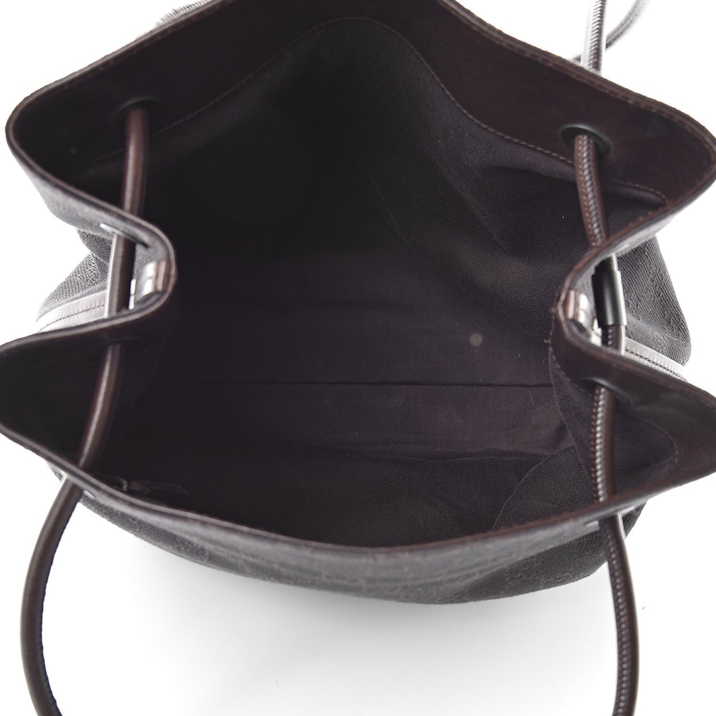 Denim Monogram Tote Dark Brown