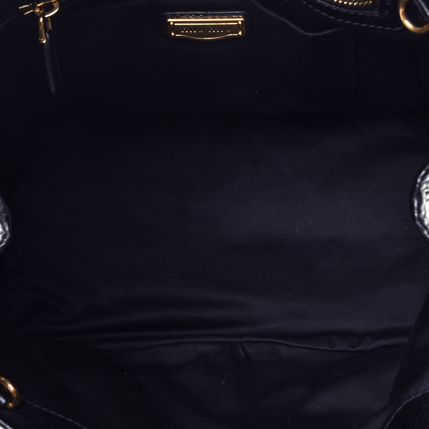Vitello Shine Tote Black