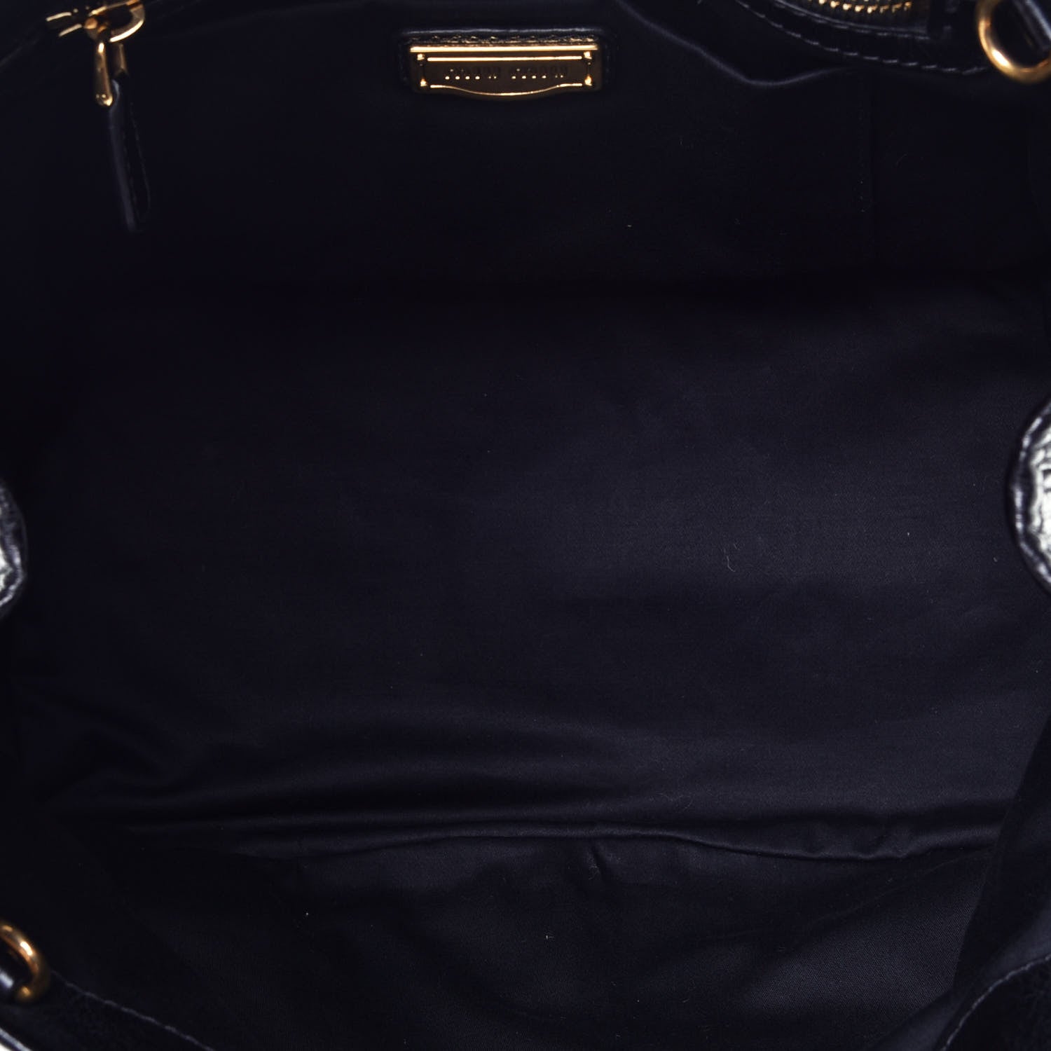 Miu Miu Vitello Shine Tote Black 5 of 10