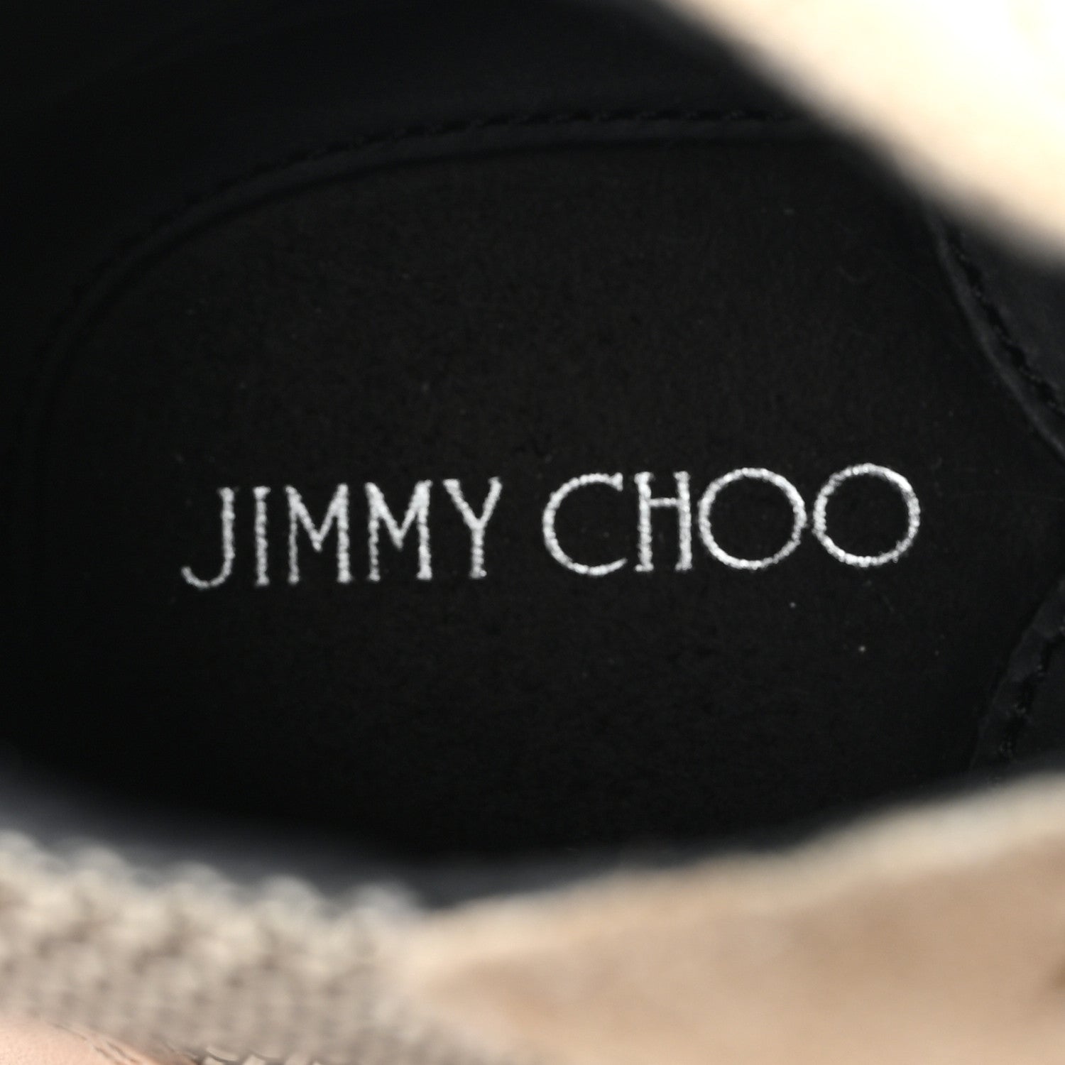 Jimmy Choo Suede Calfskin Inca Patchwork Platform Hiking Boots 39 White Sand Natural 8 of 11