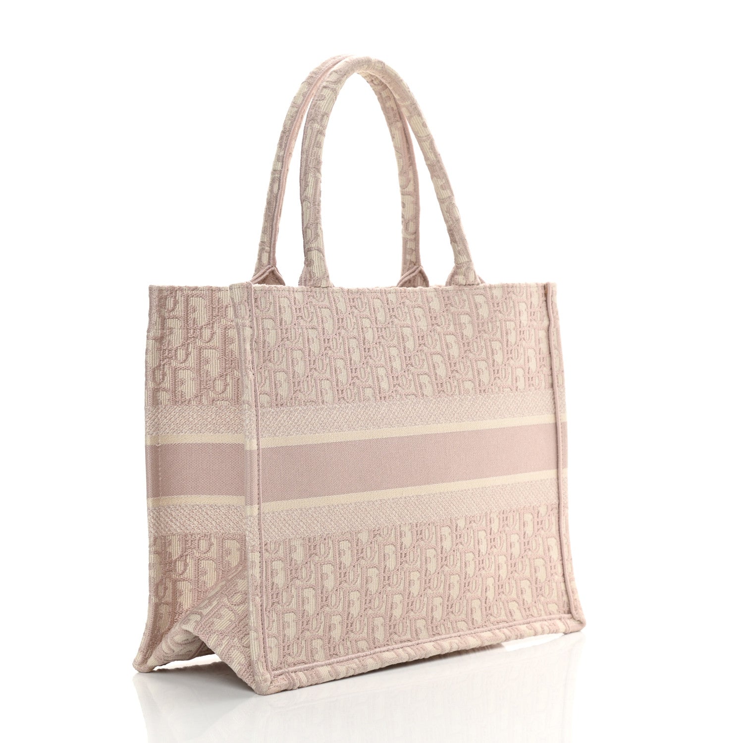 Christian Dior Oblique Medium Book Tote Rose Des Vents 3 of 12