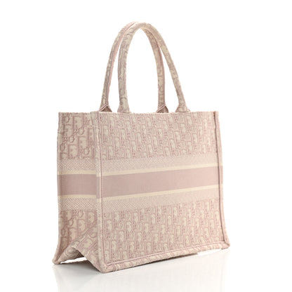 Christian Dior Oblique Medium Book Tote Rose Des Vents 3 of 12
