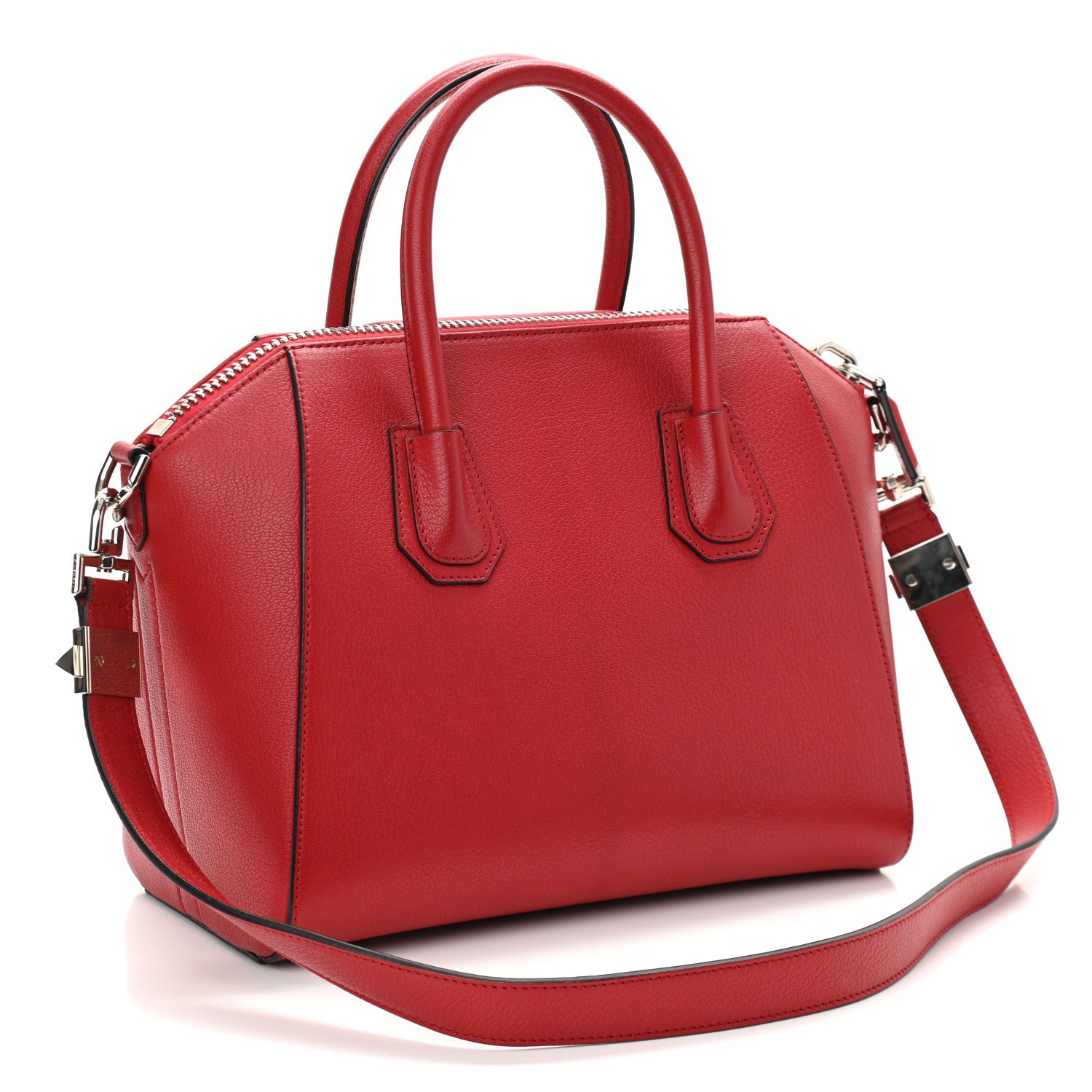Givenchy Sugar Goatskin Small Antigona Vermillon 3 of 11