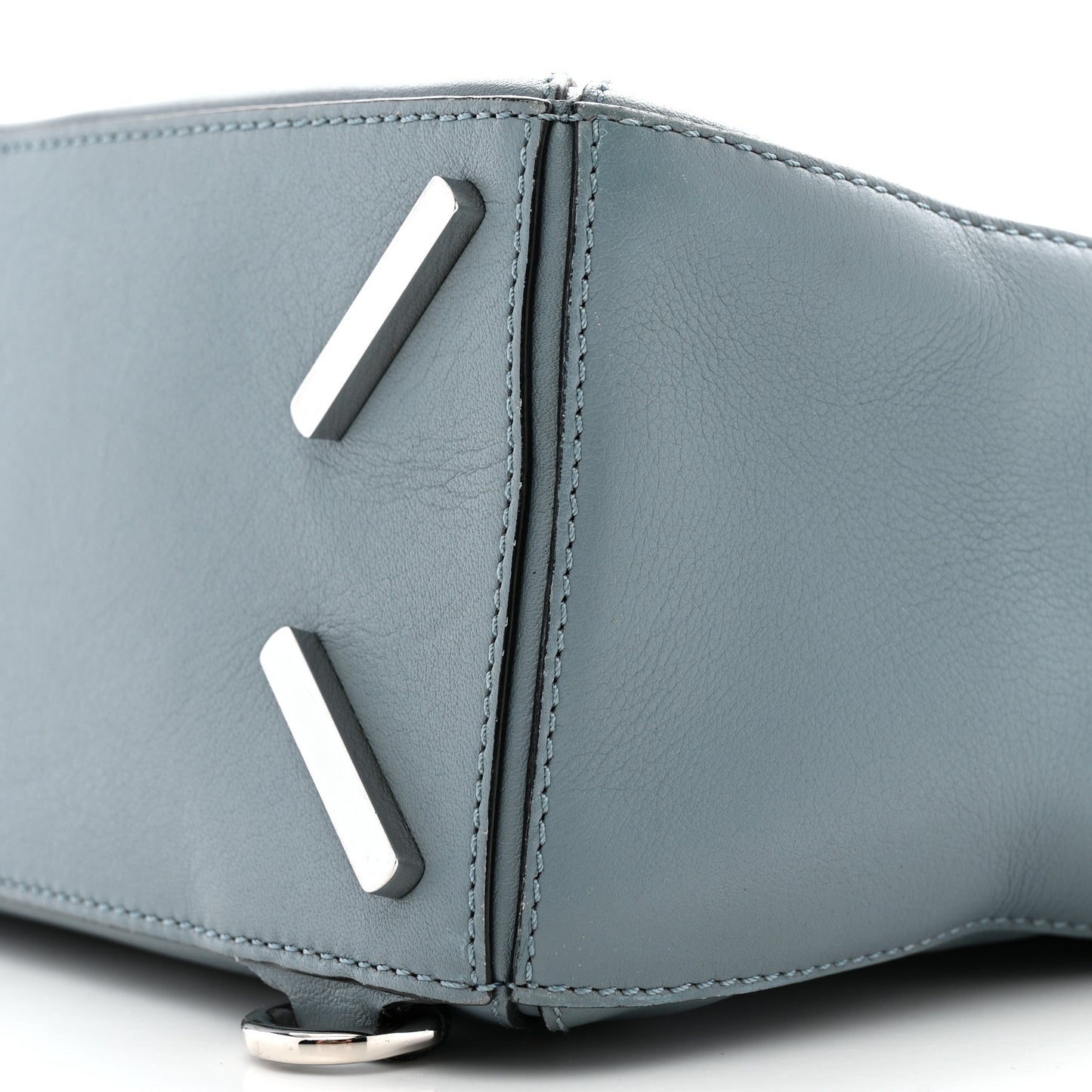 Calfskin Small Puzzle Bag Stone Blue